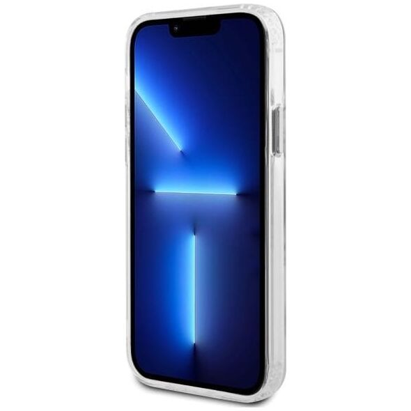 Karl Lagerfeld Karl Lagerfeld KLHMP12MHLSCHH iPhone 12   / 12 Pro 6.1" biały/white hardcase IML Metal Choupette Head MagSafe