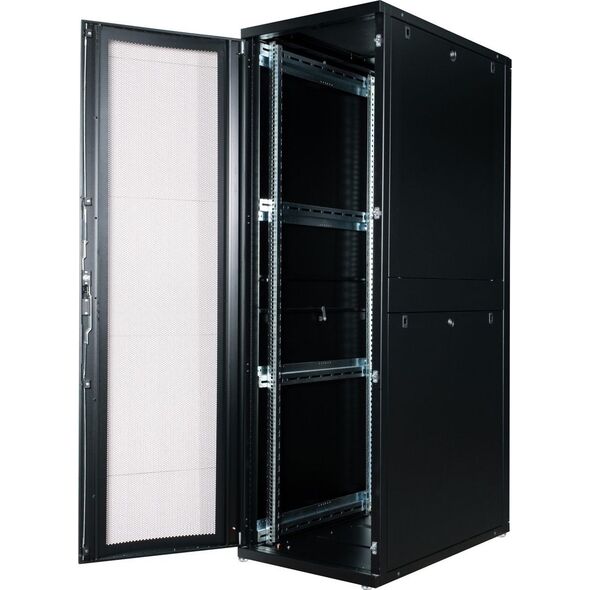 Roline ROLINE Serverschrank 48,26cm 19Zoll 42 HE 600x1000 BxT schwarz