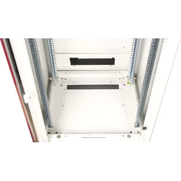 Szafa Roline ROLINE Netzwerkschrank Pro 48,26cm 19Zoll 32 HE 600x600 BxT Glast�r grau