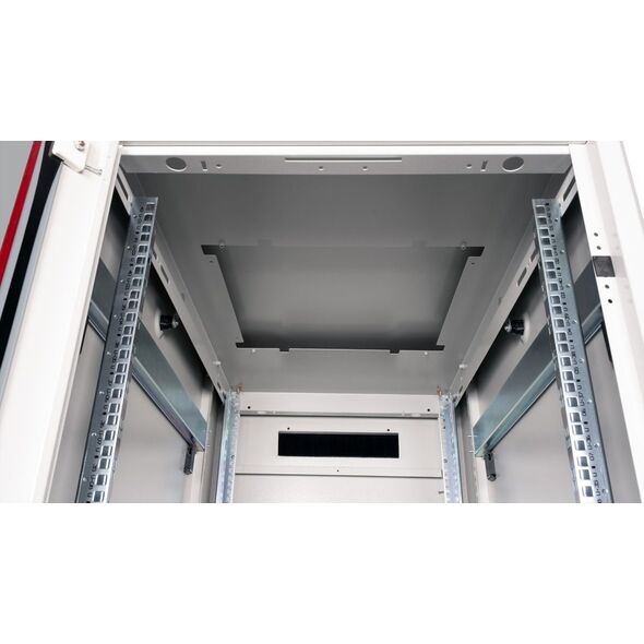 Szafa Roline ROLINE Netzwerkschrank Pro 48,26cm 19Zoll 42 HE 600x1000 BxT Glast�r grau