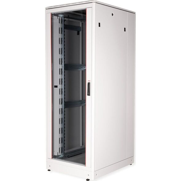 Szafa Roline ROLINE Netzwerkschrank Pro 48,26cm 19Zoll 42 HE 800x1000 BxT Glast�r grau
