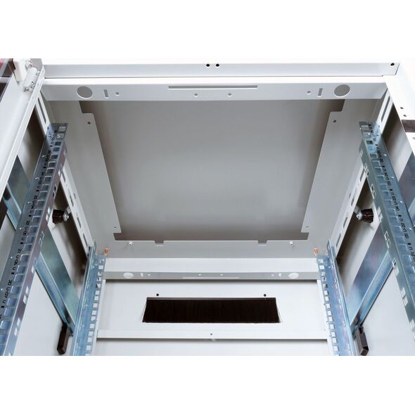 Szafa Roline ROLINE Netzwerkschrank Pro 48,26cm 19Zoll 26 HE 600x600 BxT Glast�r grau