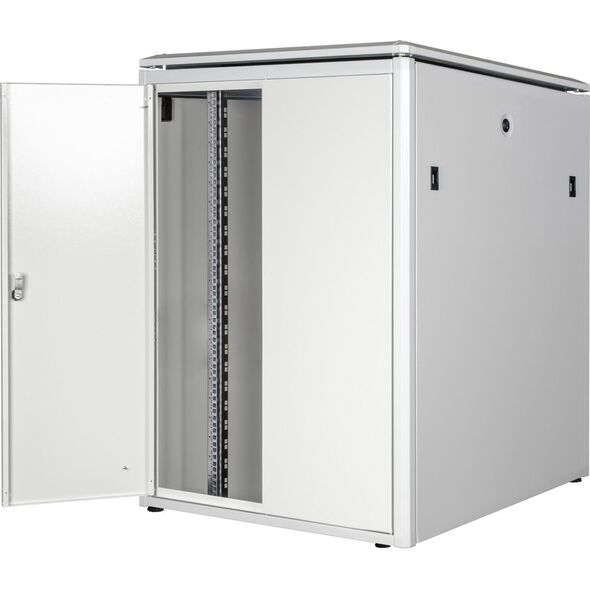 Szafa Roline ROLINE Netzwerkschrank Pro 48,26cm 19Zoll 22 HE 800x800 BxT Glast�r grau