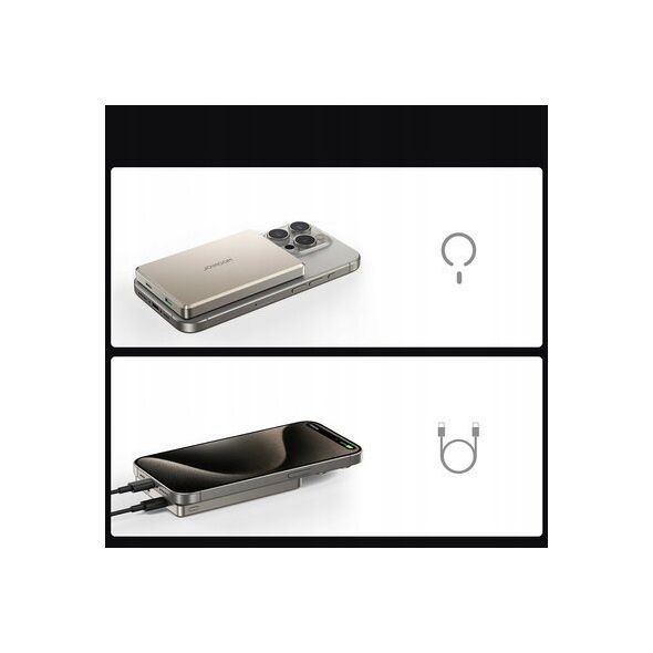 Powerbank Joyroom JR-PBM08 Pro 10000mAh 20W tytanowy