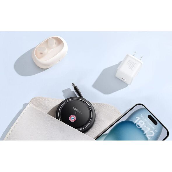 Baseus Kabel Ładowania USB-C do USB-C 100W (czarny) Edycja Bayern