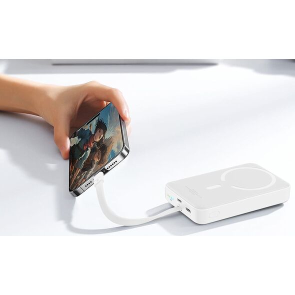 Powerbank Magnetyczny Baseus Mini 10000mAh 30W (biały) Edycja Bayern