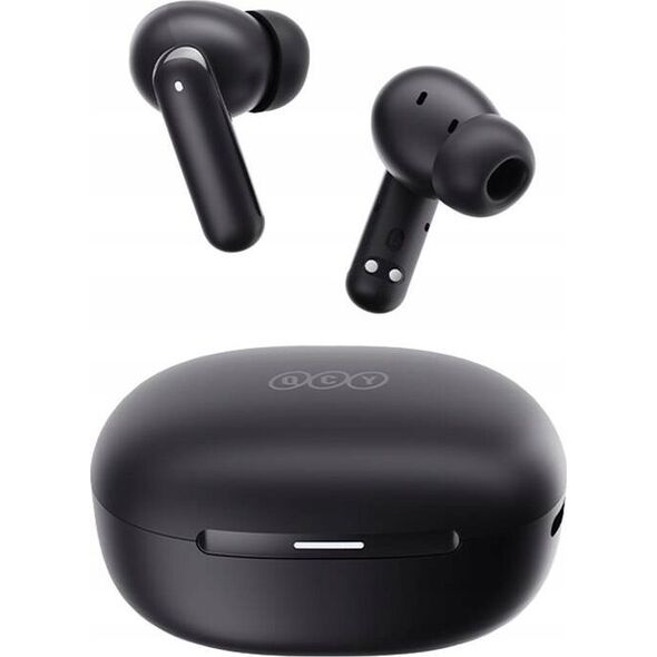 Bezprzewodowe słuchawki dokanałowe TWS QCY MeloBuds HT16 Bluetooth 5.4 SBC/AAC IPX4 (czarne)