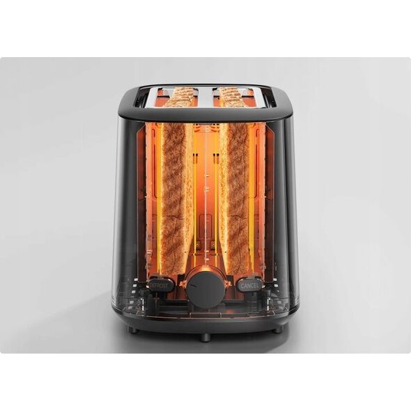 Xiaomi Toaster EU | Power 780–930 W | Number of slots 2 | Housing material Plastic | Black