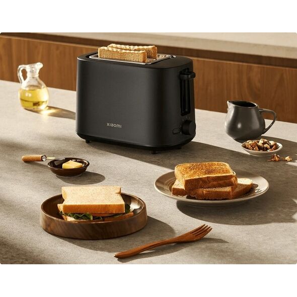 Xiaomi Toaster EU | Power 780–930 W | Number of slots 2 | Housing material Plastic | Black