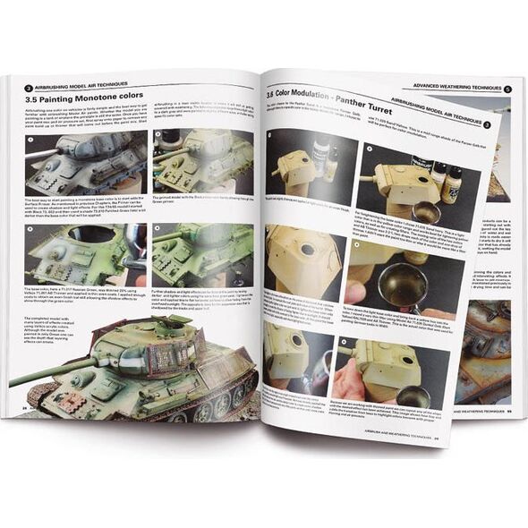 Vallejo: 75.002 - Book - Airbrushing and Weathering Techniques