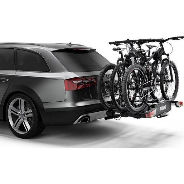 Thule 934 EasyFold XT 3, Bicycle carrier, Back hitch-mount, Black