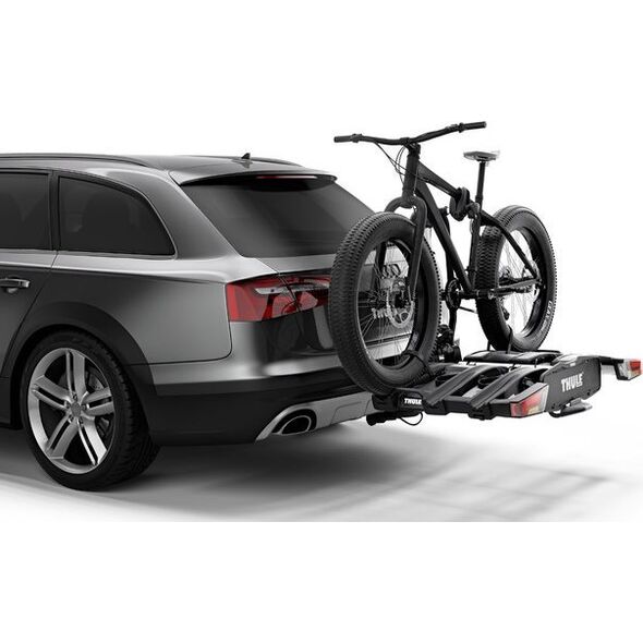 Thule 934 EasyFold XT 3, Bicycle carrier, Back hitch-mount, Black