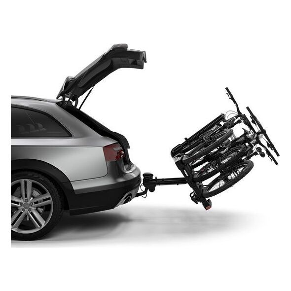 Thule 934 EasyFold XT 3, Bicycle carrier, Back hitch-mount, Black