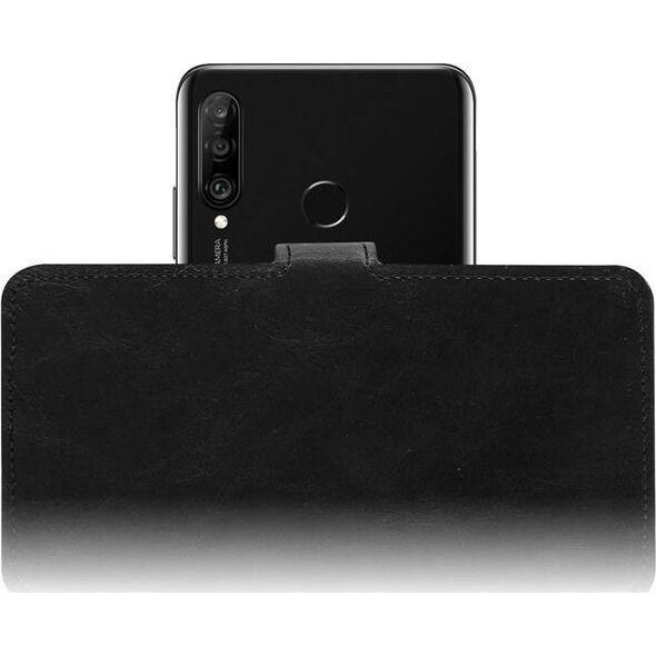 Puro PURO Universal Wallet - Uniwersalne etui obrotowe 360 z kieszeniami na karty, rozmiar XL (czarny)