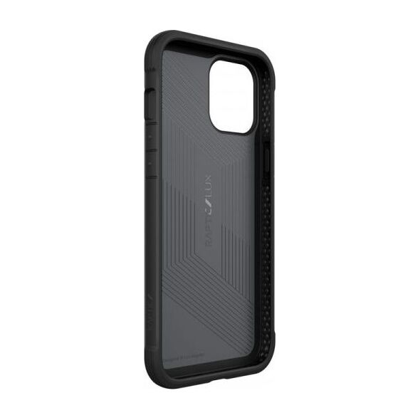 X-Doria Raptic Lux - Etui aluminiowe iPhone 12 Pro Max (Drop test 3m) (Black Carbon Fiber)