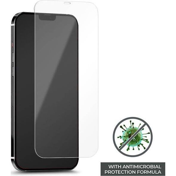 Puro PURO Anti-Bacterial Szkło ochronne hartowane z ochroną antybakteryjną na ekran iPhone 12 Pro Max uniwersalny