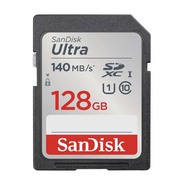 Sandisk Ultra SDXC UHS-I 128GB (SDSDUNB-128G-GN6IN) (SANSDSDUNB-128G-GN6IN) έως 12 άτοκες Δόσεις