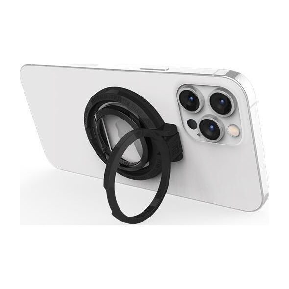 STM STM MagLoop - Uchwyt MagSafe na palec z funkcją podstawki + otwieracz (czarny)