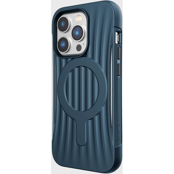 Raptic Clutch Built Case etui iPhone 14 Pro z MagSafe pokrowiec plecki niebieski