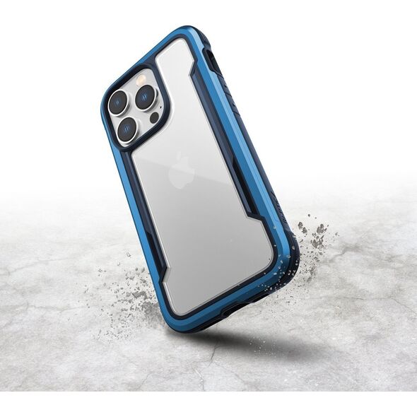 Raptic Shield Case etui iPhone 14 Pro pancerny pokrowiec niebieski