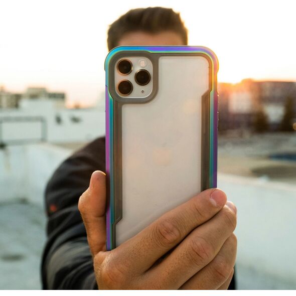 Raptic Shield Case etui iPhone 14 Pro pancerny pokrowiec niebieski