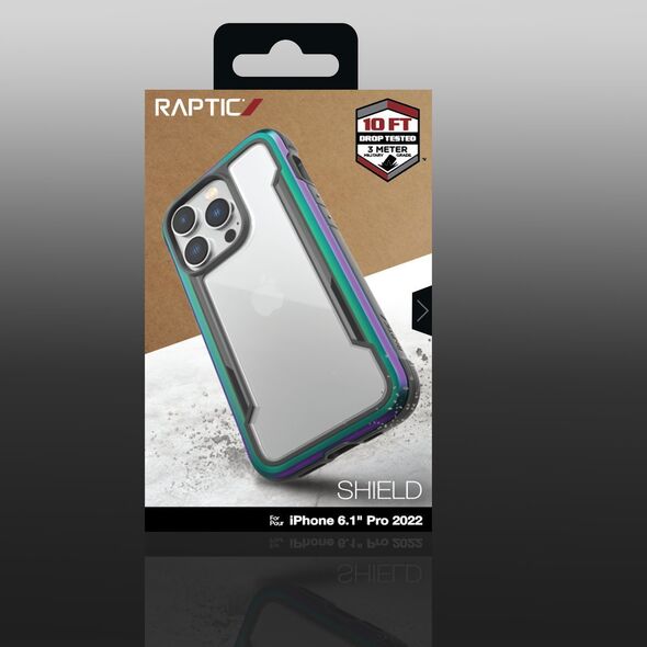 Raptic Shield Case etui iPhone 14 Pro pancerny pokrowiec opal