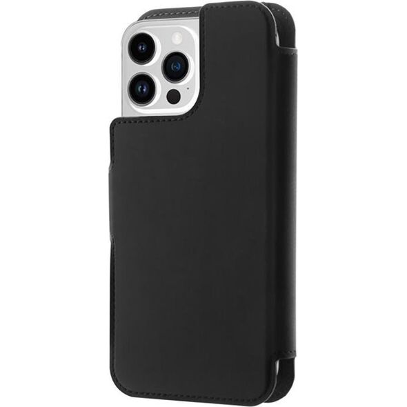 Puro PURO Folio MagSafe Case - Etui iPhone 14 Pro / 13 Pro (czarny)