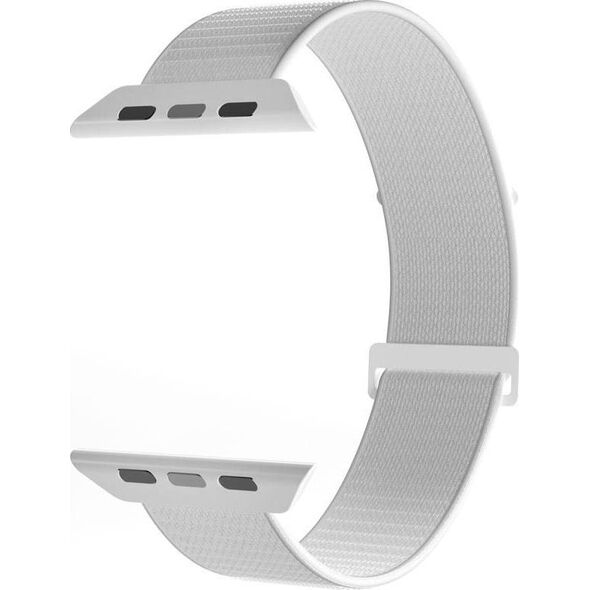 Puro Pasek PURO Nylon Sport Apple Watch 4/5/6/7/SE/8/Ultra 44/45/49mm (Biały)