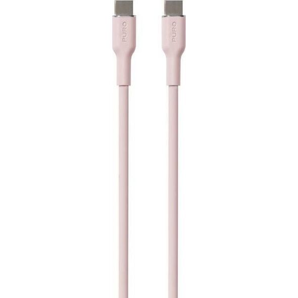 Kabel USB Puro USB-C - USB-C 1.5 m Różowy (PUR670)