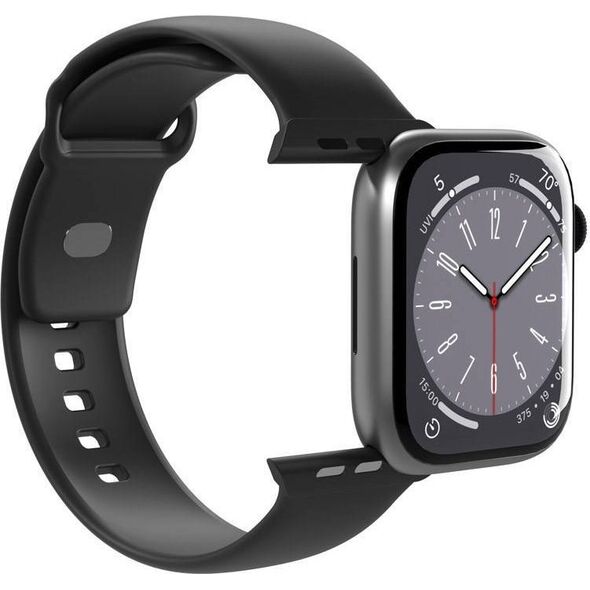 Puro Pasek PURO ICON Apple Watch 4/5/6/7/SE/8 40/41mm (S/M & M/L) (Black)