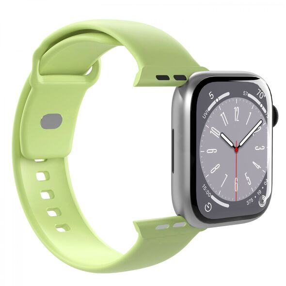 Puro Pasek PURO ICON Apple Watch 4/5/6/7/SE/8 40/41mm (S/M & M/L) (Matcha Green)