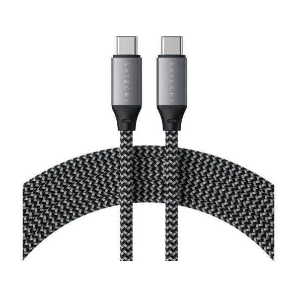 Kabel USB Satechi USB-C - USB-C 2 m Czarny (ST-TCC2MM)