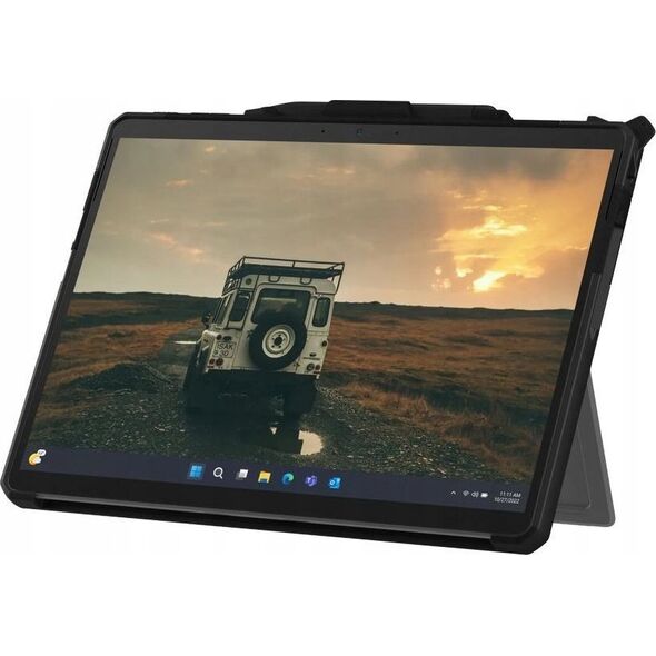 Urban UAG Scout - obudowa ochronna z wbudowaną podstawką oraz paskiem na dłoń do Microsoft Surface Pro 9 (black)
