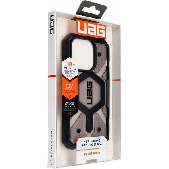 UAG Etui UAG Monarch Pro z MagSafe do iPhone 15 Pro - ciemnoniebieskie
