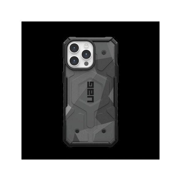 UAG Etui UAG Pathfinder MagSafe do iPhone 15 Pro Max - szare moro