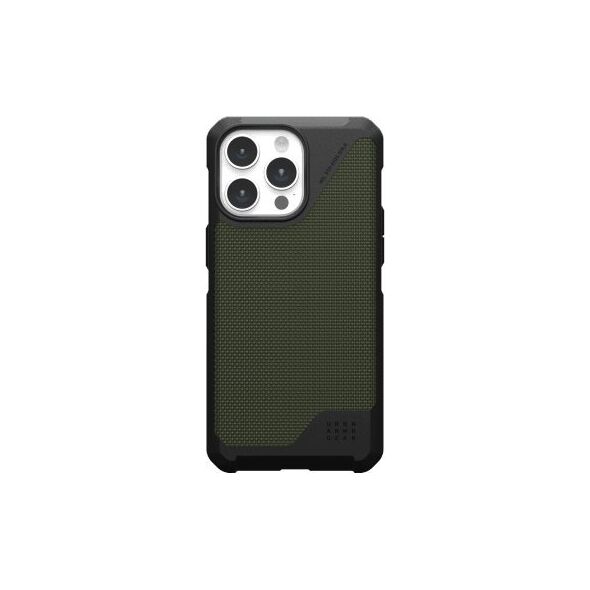 UAG Etui UAG Metropolis LT MagSafe do iPhone 15 Pro Max - zielony kevlar