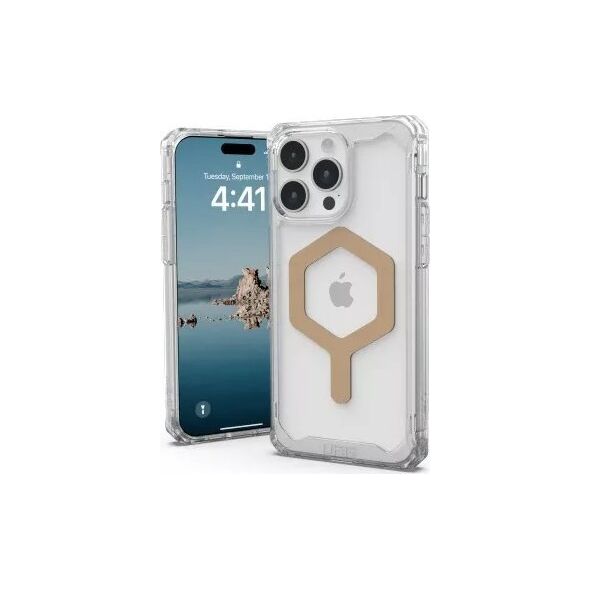 UAG Etui UAG Plyo MagSafe do iPhone 15 Pro Max - przezroczysto-złote