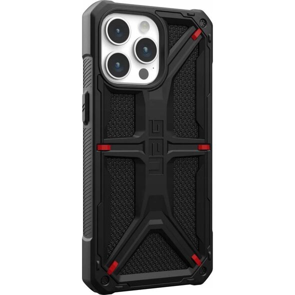 UAG Etui UAG Monarch do iPhone 15 Pro Max - czarny kevlar