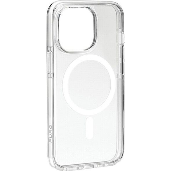 Puro PURO LITEMAG PRO - Etui iPhone 15 Pro MagSafe (przezroczysty)