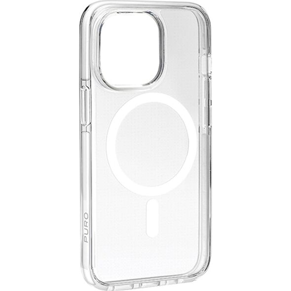 Puro PURO LITEMAG PRO - Etui iPhone 15 Pro MagSafe (przezroczysty)
