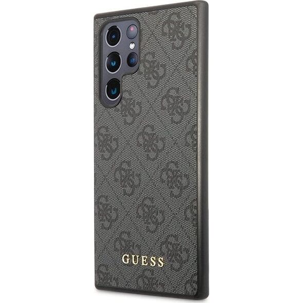 Guess Guess GUHCS24LG4GFGR S24 Ultra S928 czarny/black hardcase 4G Metal Gold Logo