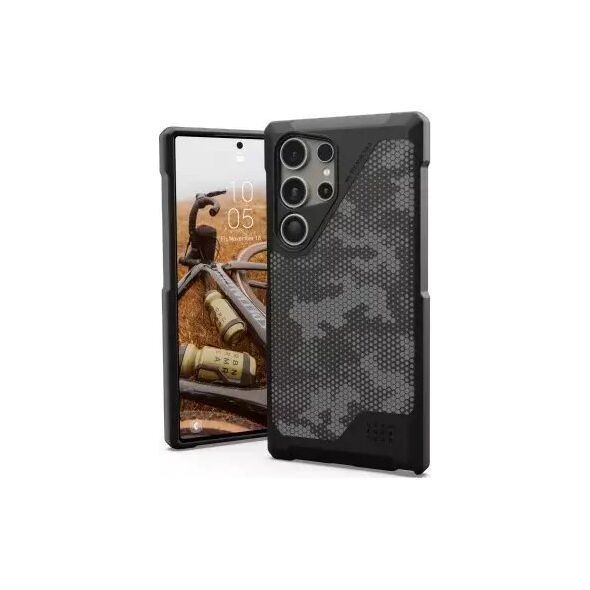 UAG Etui UAG Metropolis LT Magnet - obudowa ochronna do Samsung Galaxy S24 Ultra 5G z wbudowanym modułem magnetycznym (Micro Hex Camo Graphite)