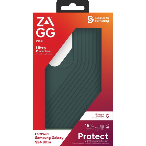 Zagg International ZAGG Cases Denali - obudowa ochronna do Samsung S24 Ultra (Deep Evergreen)