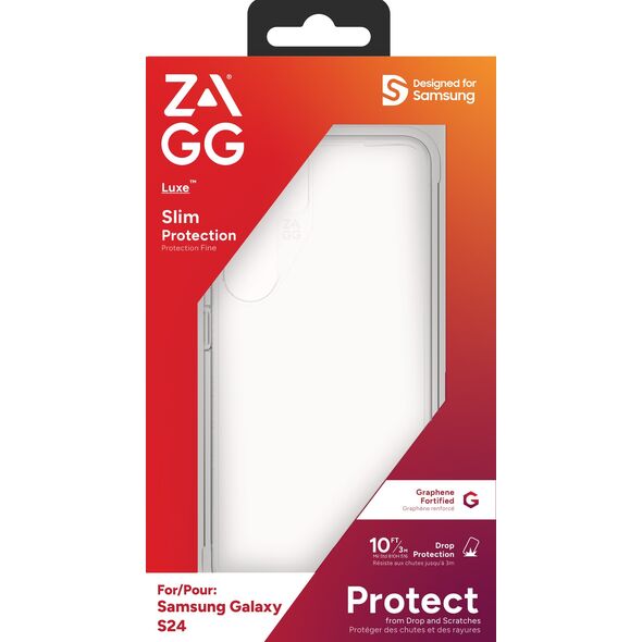 Zagg International ZAGG Cases Luxe - obudowa ochronna do Samsung S24 (Clear)