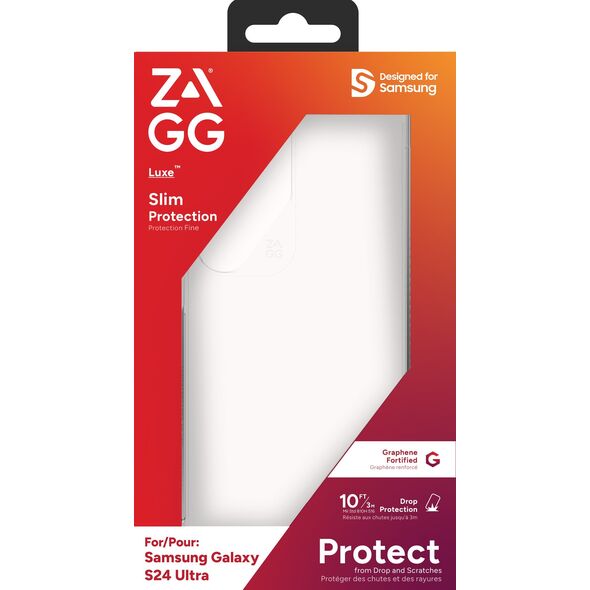 Zagg International ZAGG Cases Luxe - obudowa ochronna do Samsung S24 Ultra (Clear)