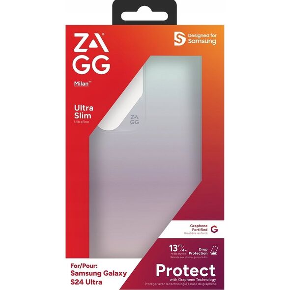Zagg International ZAGG Cases Milan - obudowa ochronna do Samsung S24 Ultra (Iridescent)