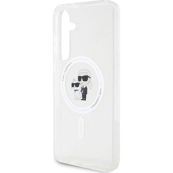Karl Lagerfeld Karl Lagerfeld IML Karl & Choupette MagSafe - Etui Samsung Galaxy S24 (przezroczysty)