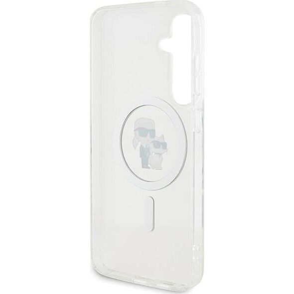 Karl Lagerfeld Karl Lagerfeld IML Karl & Choupette MagSafe - Etui Samsung Galaxy S24 (przezroczysty)