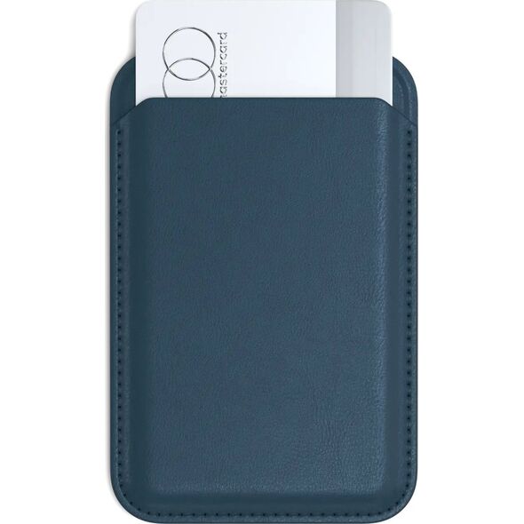 Satechi Portfel z funkcją podstawki Satechi Vegan Leather Wallet Stand MagSafe do iPhone'a (blue)