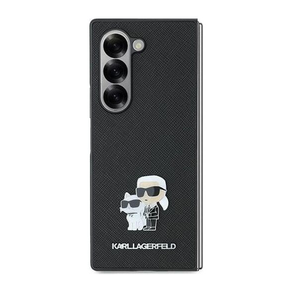 Karl Lagerfeld Karl Lagerfeld KLHCZFD6SAPKCNPK Z Fold6 F956 czarny/black Saffiano Metal Pin